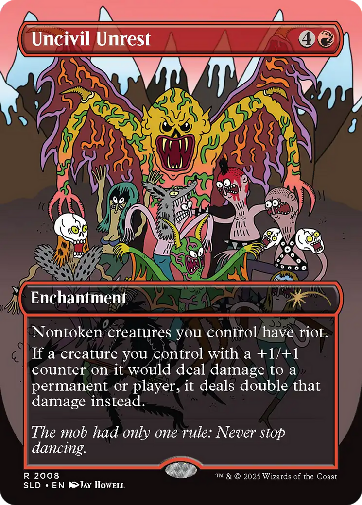 Uncivil Unrest (Rainbow Foil) [Secret Lair Drop Series] | Cracking-Singles
