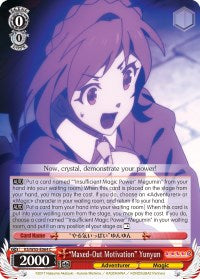 "Maxed-Out Motivation" Yunyun (KS/W55-E064 C) [KonoSuba 2] | Cracking-Singles