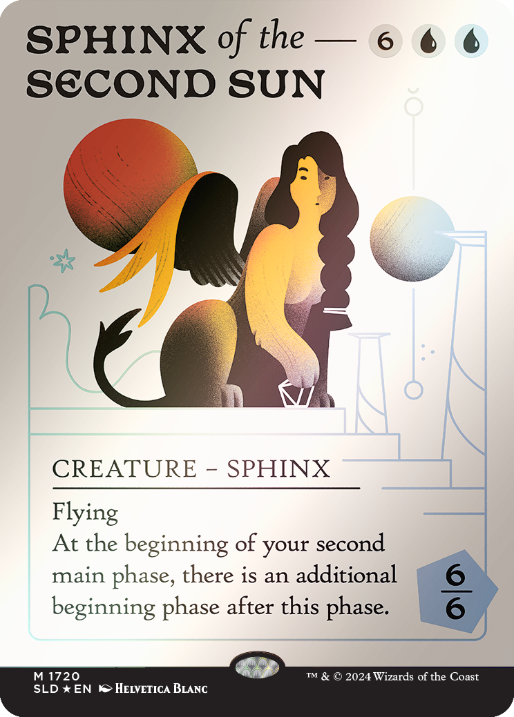 Sphinx of the Second Sun (Rainbow Foil) [Secret Lair Drop Series] | Cracking-Singles