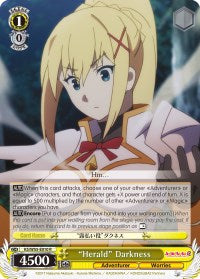 "Herald" Darkness (KS/W55-E010 R) [KonoSuba 2] | Cracking-Singles
