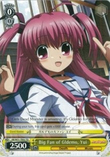 Big Fan of Gldemo, Yui (AB/W31-TE02 TD) [Angel Beats! Re:Edit] | Cracking-Singles