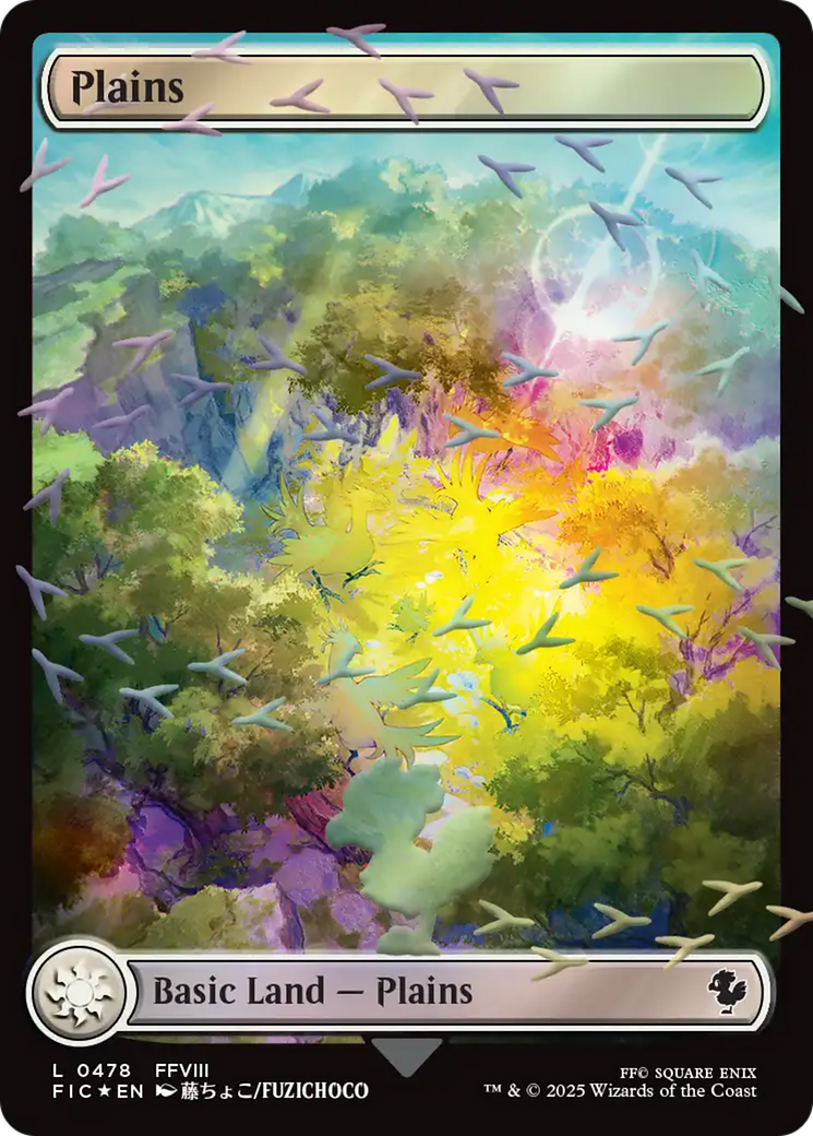 Plains (Chocobo Track Foil) [FINAL FANTASY Commander] | Cracking-Singles