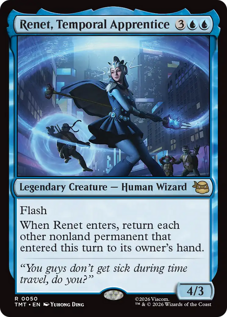 Renet, Temporal Apprentice [Teenage Mutant Ninja Turtles] | Cracking-Singles