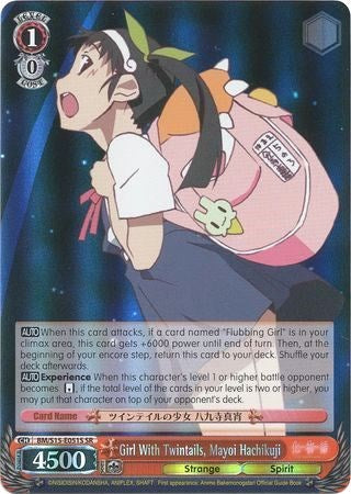 Girl With Twintails, Mayoi Hachikuji (BM/S15-E051S SR) [BAKEMONOGATARI] | Cracking-Singles