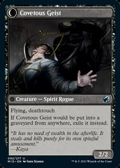 Covert Cutpurse // Covetous Geist [Innistrad: Midnight Hunt] | Cracking-Singles