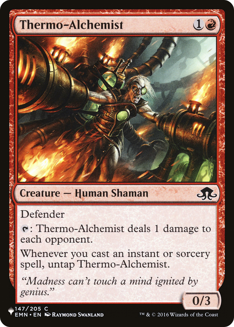 Thermo-Alchemist [The List] | Cracking-Singles