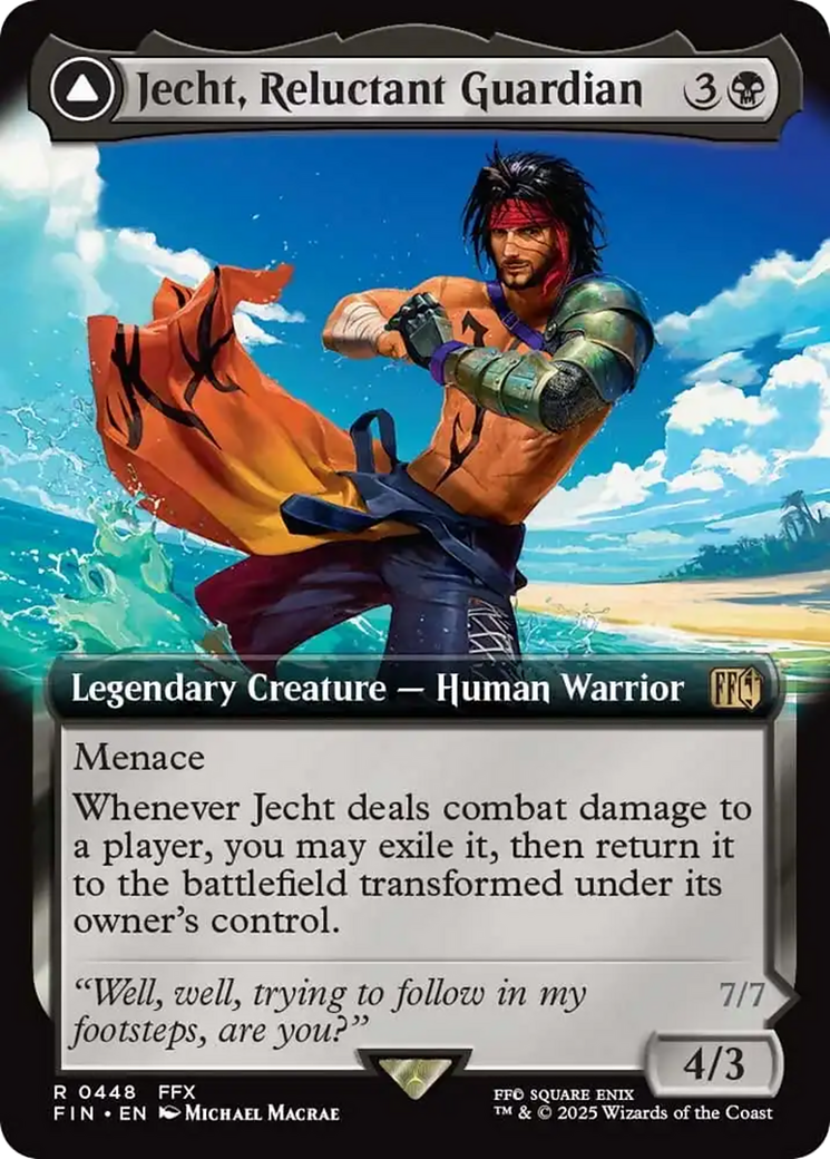 Jecht, Reluctant Guardian // Braska's Final Aeon (Extended Art) [FINAL FANTASY] | Cracking-Singles