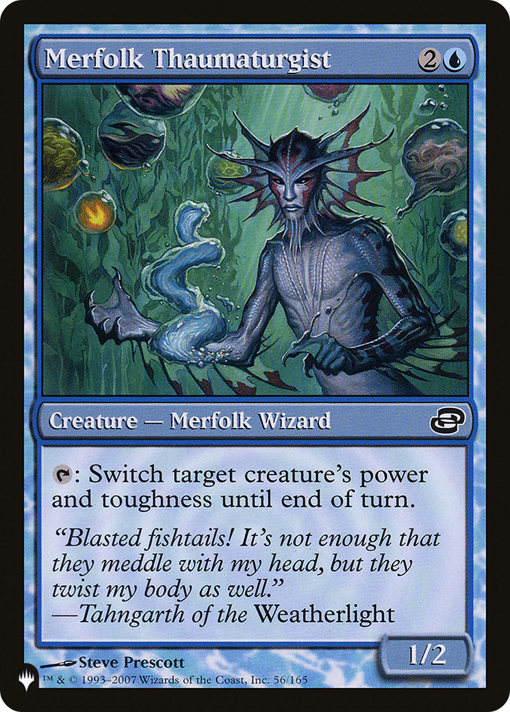 Merfolk Thaumaturgist [The List] | Cracking-Singles