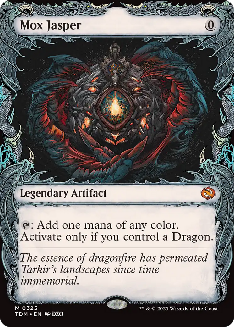 Mox Jasper (Showcase) [Tarkir: Dragonstorm] | Cracking-Singles