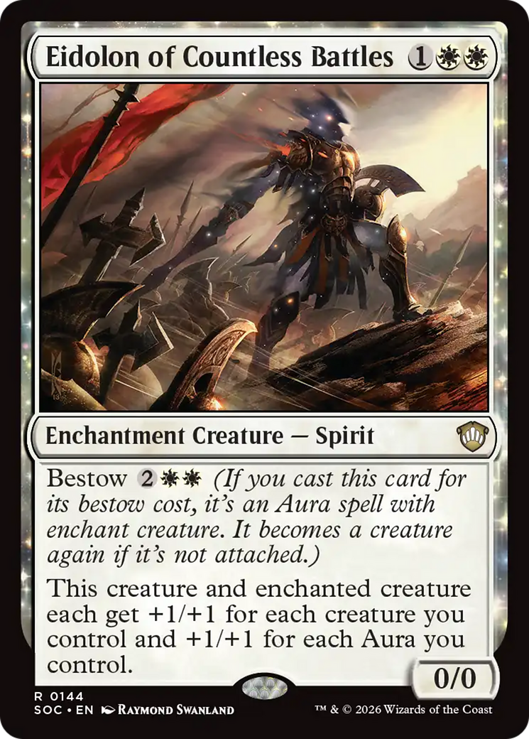 Eidolon of Countless Battles [Secrets of Strixhaven Commander] | Cracking-Singles