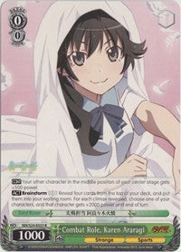 Combat Role, Karen Araragi (NM/S24-E023) [NISEMONOGATARI] | Cracking-Singles