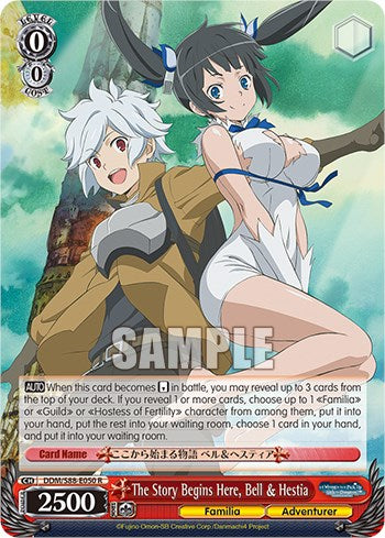 The Story Begins Here, Bell & Hestia (DDM/S88-E050 R) [Is it Wrong to Try to Pick Up Girls in a Dungeon?] | Cracking-Singles