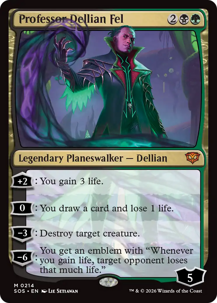 Professor Dellian Fel [Secrets of Strixhaven] | Cracking-Singles