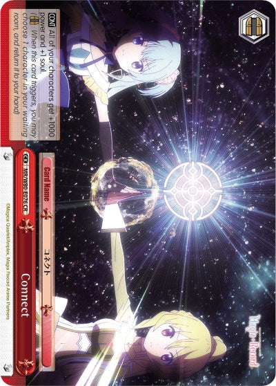Connect (MR/W80-E076 CR) [Magia Record: Puella Magi Madoka Magica [Side Story] (Anime)] | Cracking-Singles