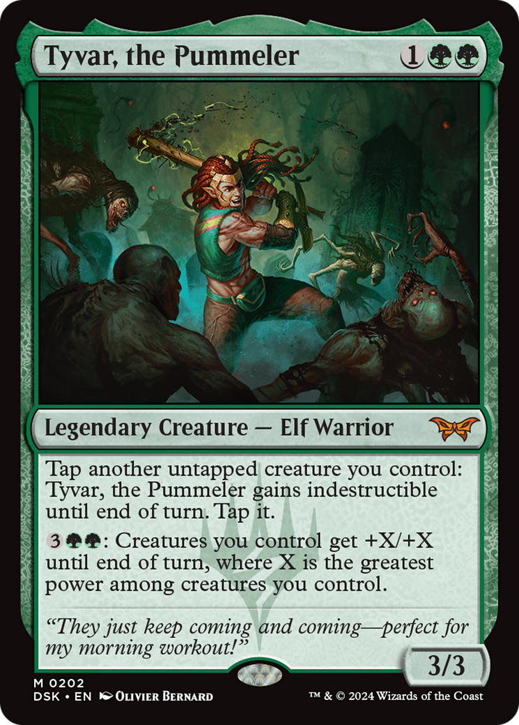 Tyvar, the Pummeler [Duskmourn: House of Horror] | Cracking-Singles