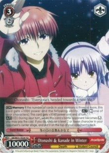 Otonashi & Kanade in Winter (AB/W31-TE24 TD) [Angel Beats! Re:Edit] | Cracking-Singles