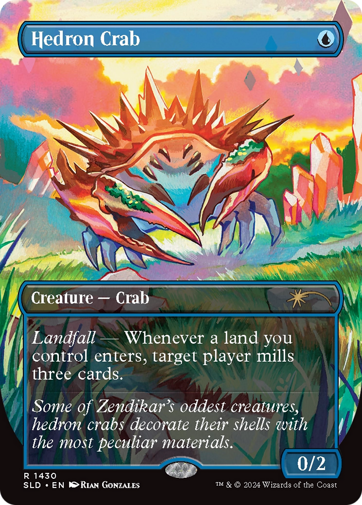 Hedron Crab (Rainbow Foil) [Secret Lair Drop Series] | Cracking-Singles