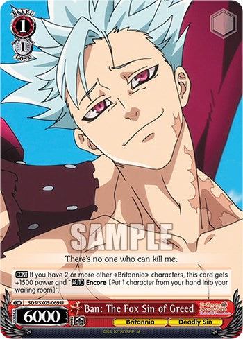 Ban: The Fox Sin of Greed [The Seven Deadly Sins: Revival of The Commandments] | Cracking-Singles