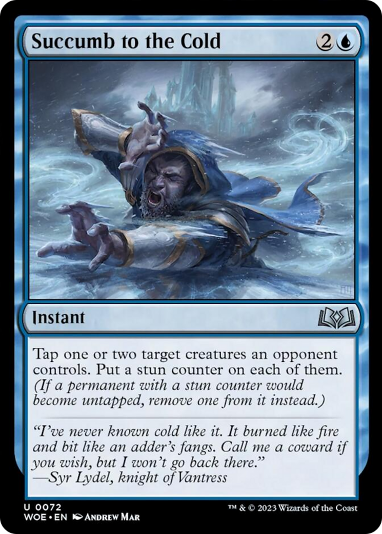 Succumb to the Cold [Wilds of Eldraine] | Cracking-Singles