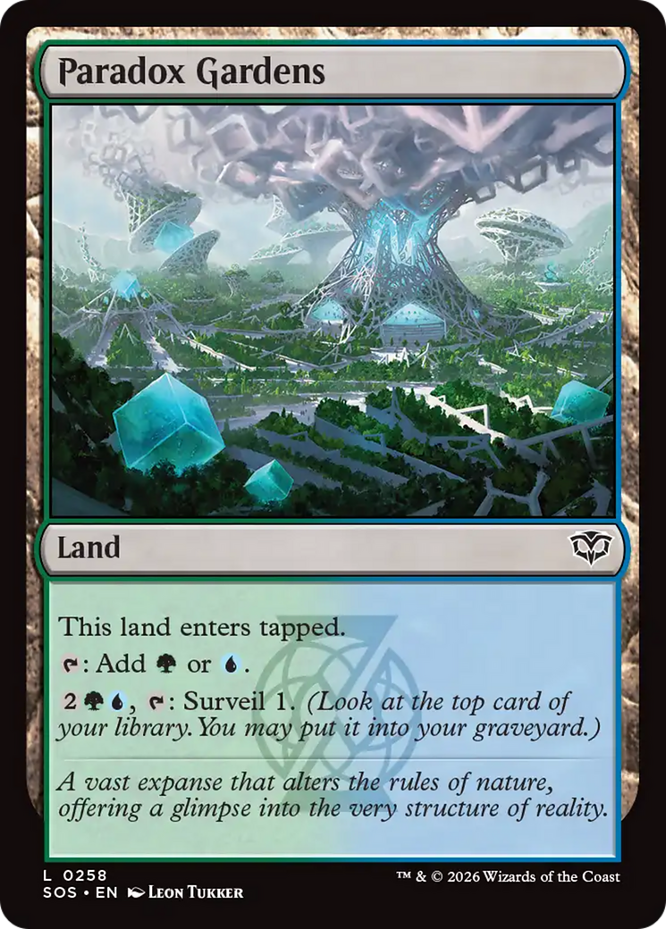 Paradox Gardens [Secrets of Strixhaven] | Cracking-Singles