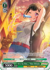 "It's So Hot..." Ran Mitake (BD/W63-E035SPMa SPM) [BanG Dream! Girls Band Party! Vol.2] | Cracking-Singles