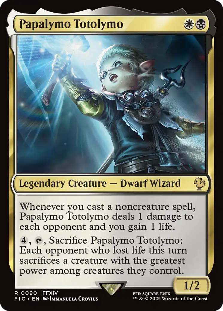 Papalymo Totolymo [FINAL FANTASY Commander] | Cracking-Singles