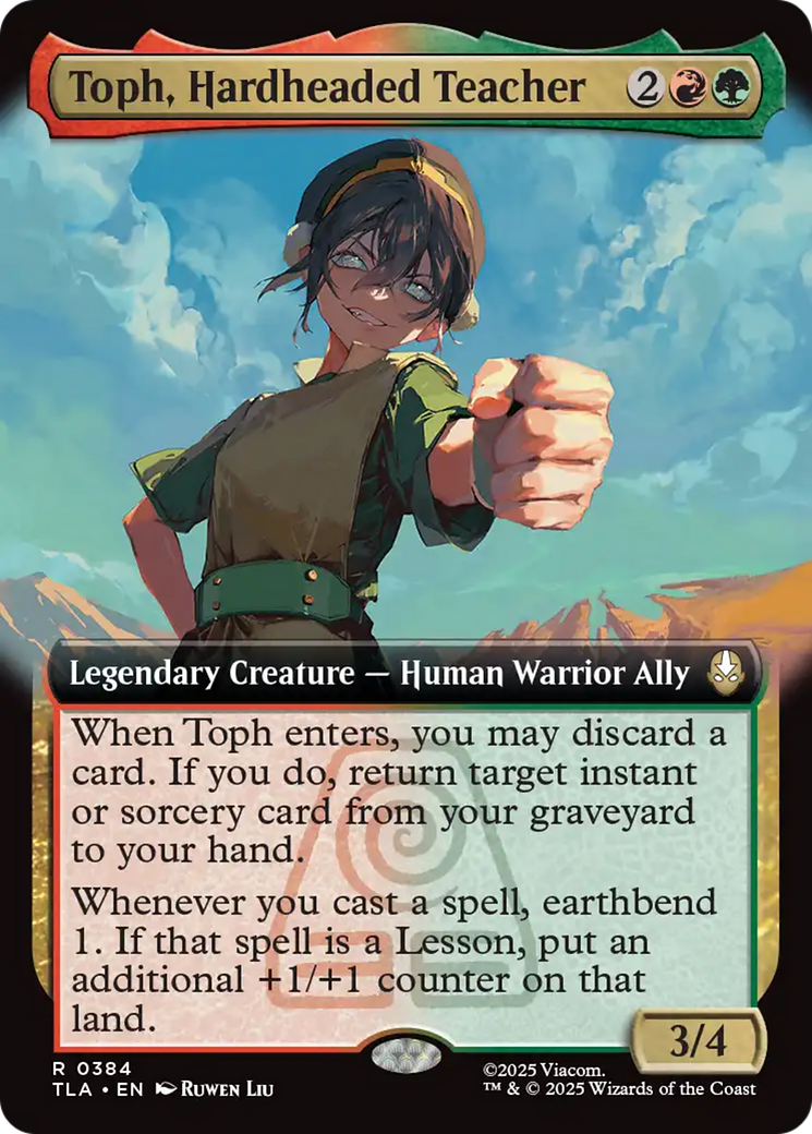 Toph, Hardheaded Teacher (Extended Art) [Avatar: The Last Airbender] | Cracking-Singles
