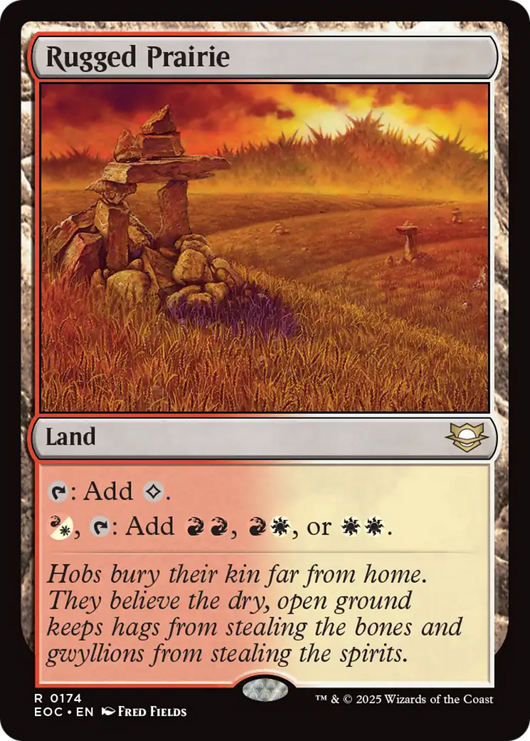 Rugged Prairie [Edge of Eternities Commander] | Cracking-Singles