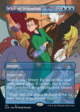 Whir of Invention (Borderless) [Secret Lair Drop Series] | Cracking-Singles