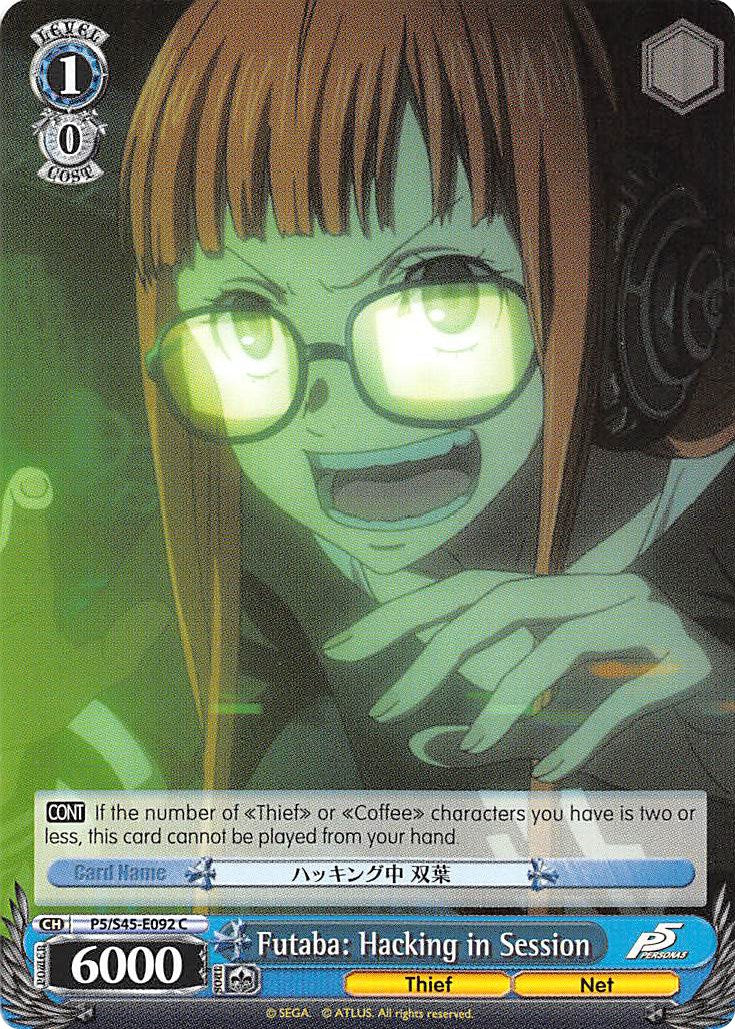 Futaba: Hacking in Session (P5/S45-E092 C) [Persona 5] | Cracking-Singles