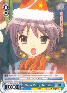Xmas Party, Nagato (SY/W08-TE11 TD) [The Melancholy of Haruhi Suzumiya] | Cracking-Singles