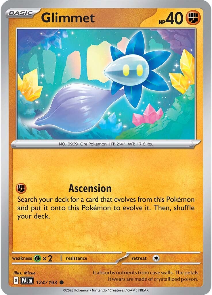 Glimmet (124/193) [Scarlet & Violet: Paldea Evolved] | Cracking-Singles