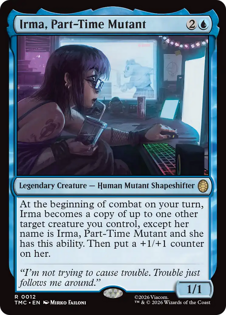 Irma, Part-Time Mutant [Teenage Mutant Ninja Turtles Commander] | Cracking-Singles