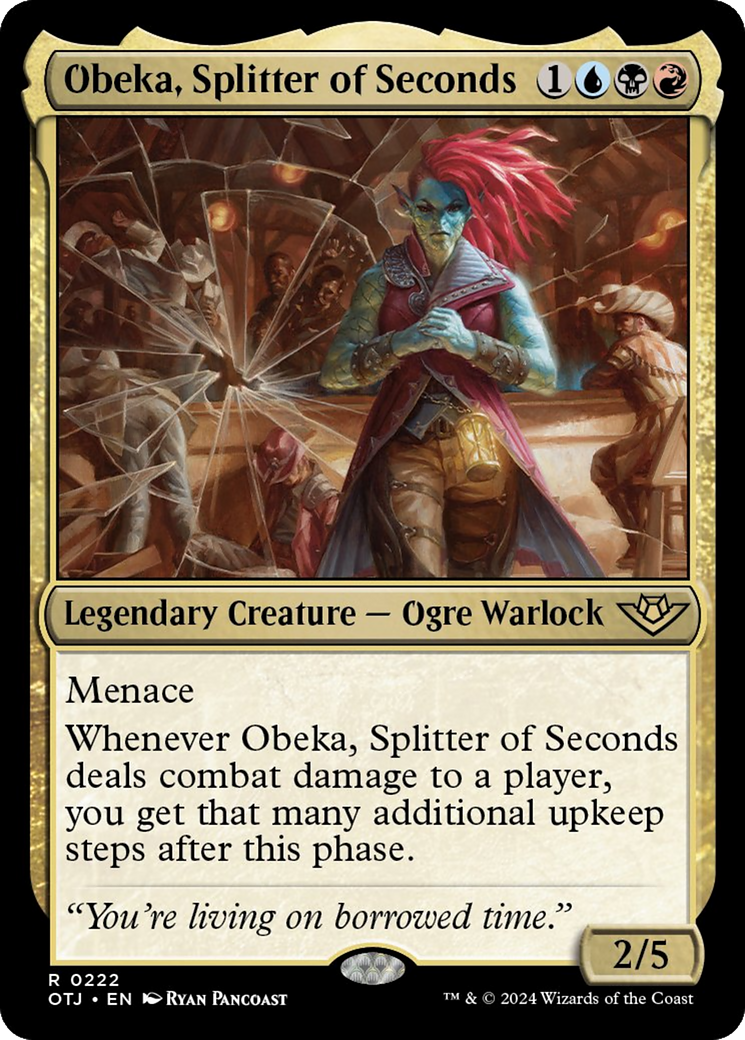 Obeka, Splitter of Seconds [Outlaws of Thunder Junction] | Cracking-Singles