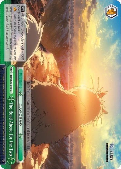 The Road Ahead for the Two (RZ/SE35-E40 U) [Re:ZERO: The Frozen Bond] | Cracking-Singles