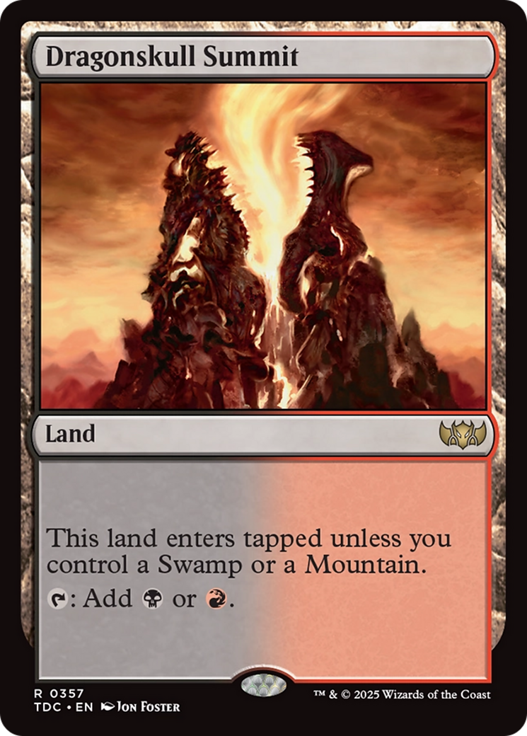 Dragonskull Summit [Tarkir: Dragonstorm Commander] | Cracking-Singles