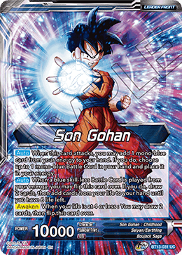 Son Gohan // SS2 Son Gohan, Pushed to the Brink (Uncommon) (BT13-031) [Supreme Rivalry] | Cracking-Singles