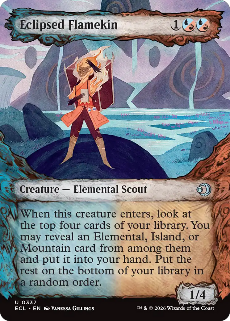 Eclipsed Flamekin (Showcase) [Lorwyn Eclipsed] | Cracking-Singles