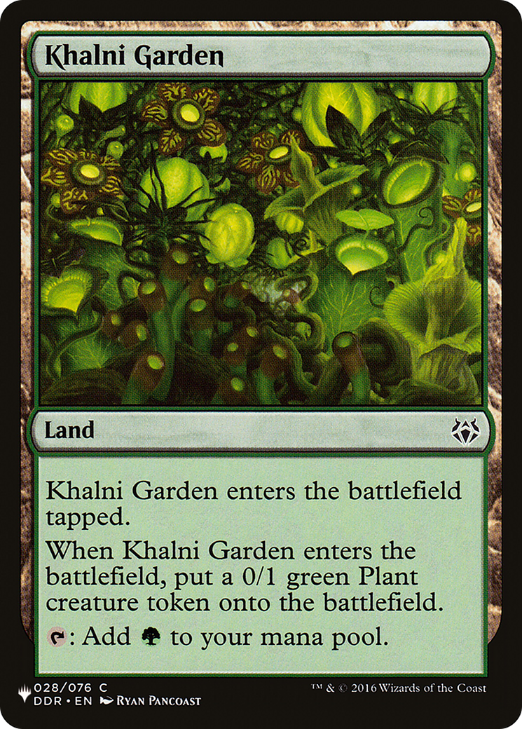 Khalni Garden [The List] | Cracking-Singles