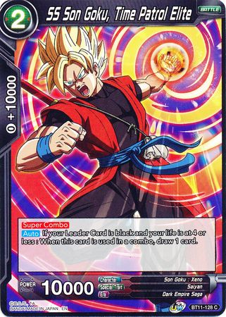 SS Son Goku, Time Patrol Elite (BT11-128) [Vermilion Bloodline] | Cracking-Singles