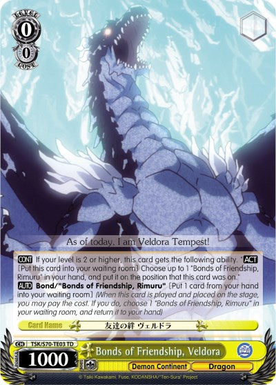 Bonds of Friendship, Veldora (TSK/S70-TE03 TD) [That Time I Got Reincarnated as a Slime] | Cracking-Singles
