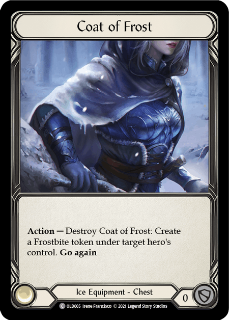 Coat of Frost [OLD005] (Tales of Aria Oldhim Blitz Deck)  1st Edition Normal | Cracking-Singles