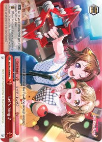 Let's Sing (BD/W63-E069 CC) [BanG Dream! Girls Band Party! Vol.2] | Cracking-Singles