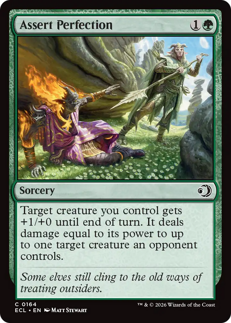 Assert Perfection [Lorwyn Eclipsed] | Cracking-Singles