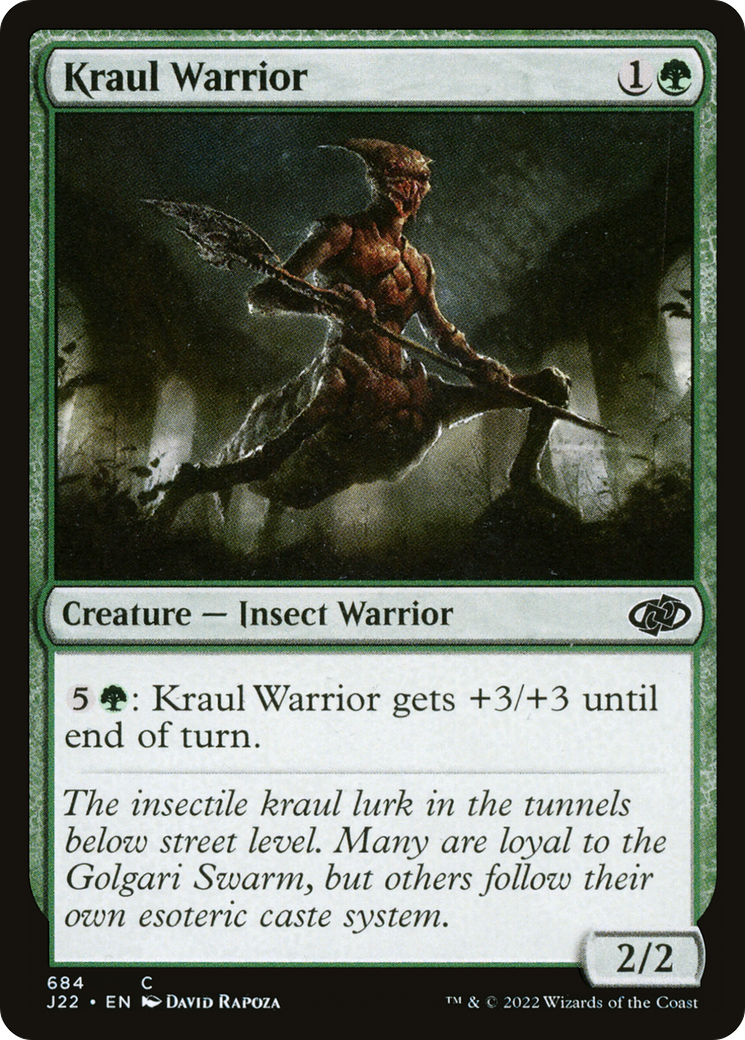 Kraul Warrior [Jumpstart 2022] | Cracking-Singles