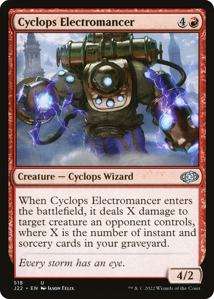 Cyclops Electromancer [Jumpstart 2022] | Cracking-Singles