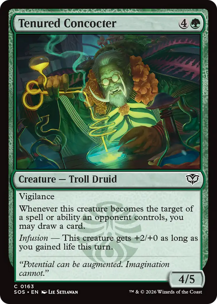 Tenured Concocter [Secrets of Strixhaven] | Cracking-Singles