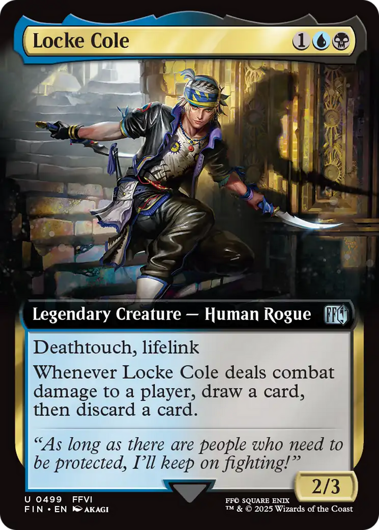 Locke Cole (Extended Art) [FINAL FANTASY] | Cracking-Singles