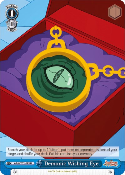 Demonic Wishing Eye (AT/WX02-095 U) [Adventure Time] | Cracking-Singles