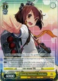 Miracle Destroyer, Yukikaze (KC/S25-E008 R) [KanColle] | Cracking-Singles